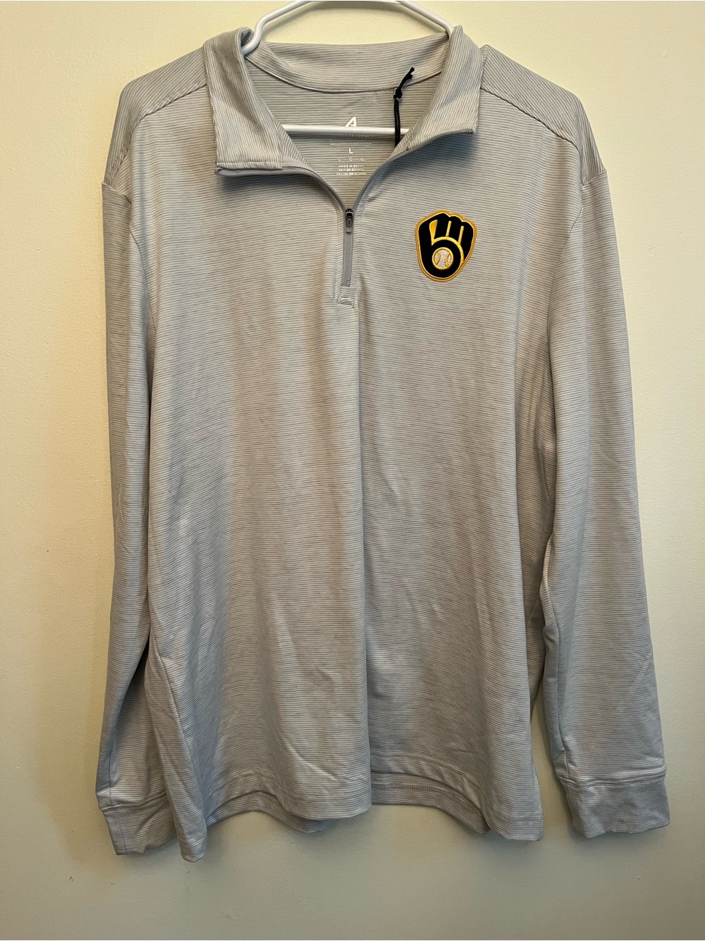 Milwaukee Brewers Quarter Zip Pullover